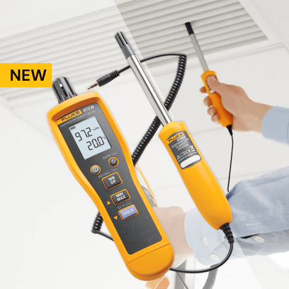 All New Fluke 972B Temperature Humidity Meter and Fluke 972ES External Sensor!