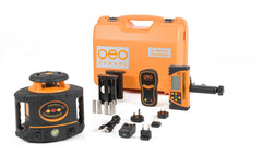 geo-FENNEL FL 300HV-G EasyGRADE (LC 2) & FR 77-MM Rotating Laser Level with FR 77-MM Laser Receiver