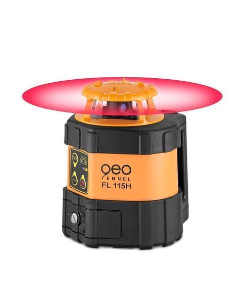 geo-FENNEL FL 115H Horizontal Rotating Laser Level with Receiver