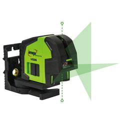 Imex LX22GS Green Beam Crossline Laser with 1.5m Elevator Tripod