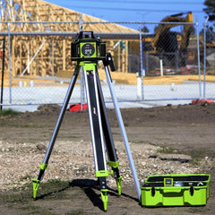 Imex i77R Rotating Laser Level Horizontal with LRX10 Laser Receiver and Tripod & 5m Staff