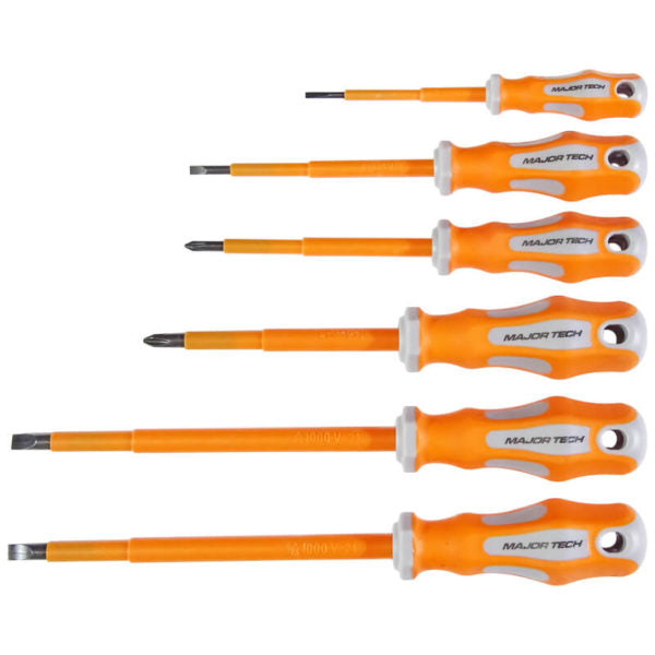 Major Tech KTK0306 1000V Insulated Screwdriver Set