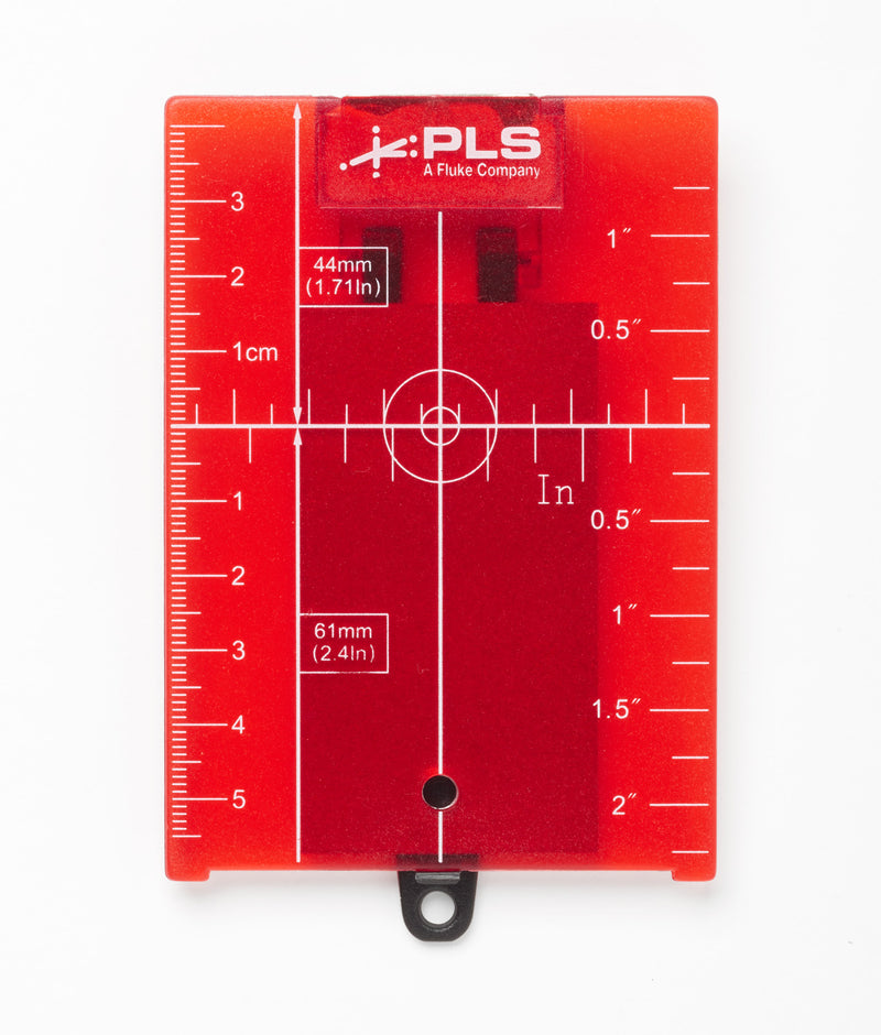 Fluke PLS Red Magnetic Reflective Target