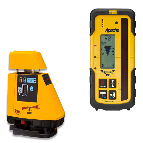 Pro Shot AS2 Rotating Grade Laser Level with Storm Receiver